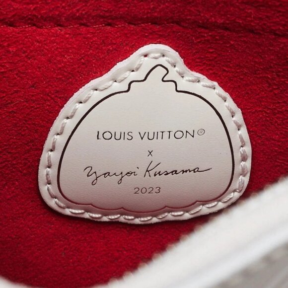 Louis Vuitton x YK White/Red Epi Painted Dots Leather Marellini Bag - Picture 10 of 12